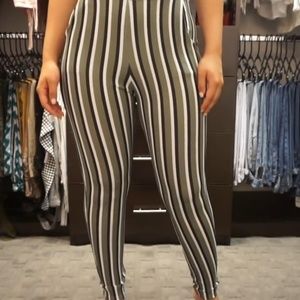 PLT Striped pants